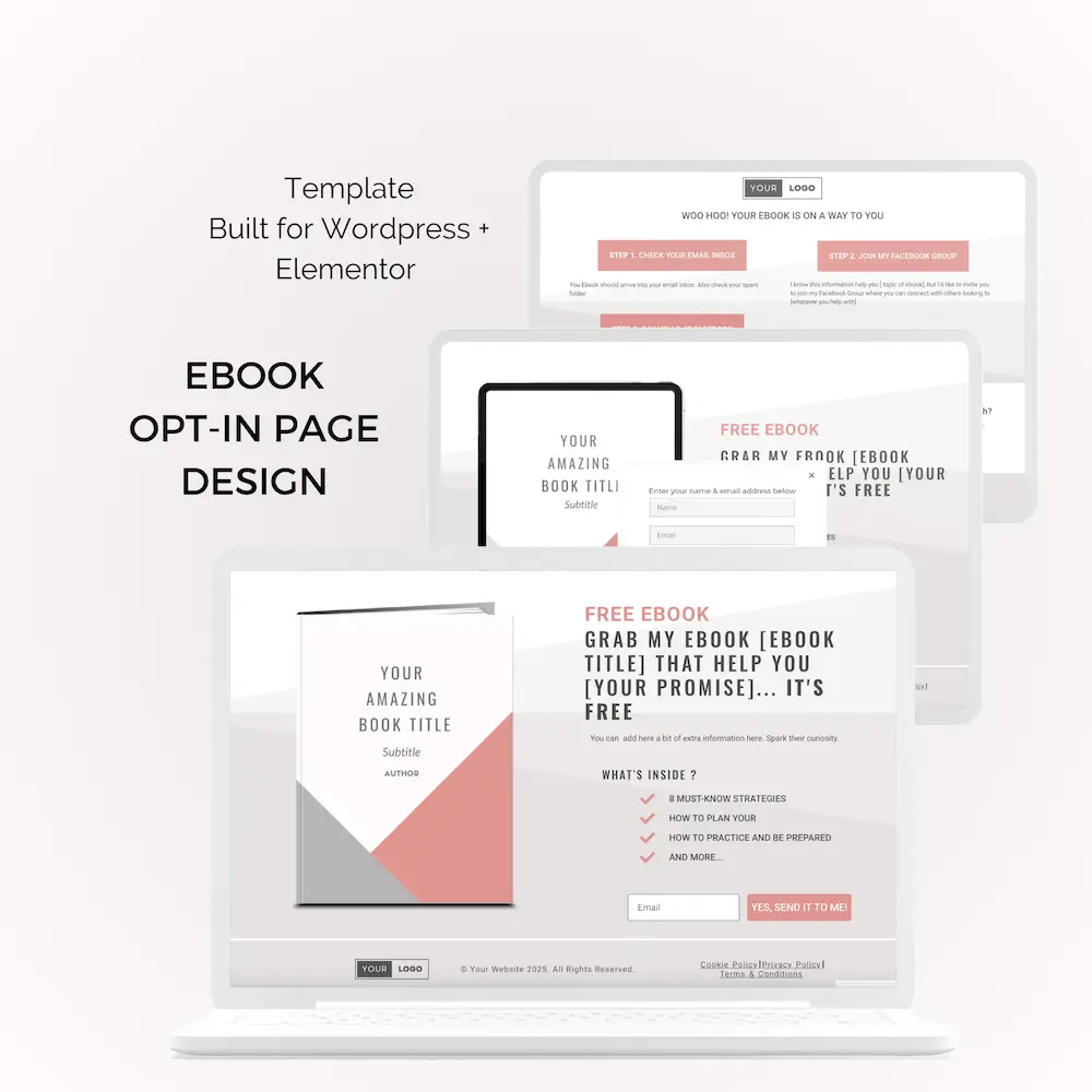 Opt-in Ebook Template